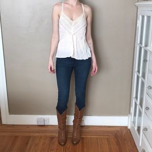 American Eagle white tank top
